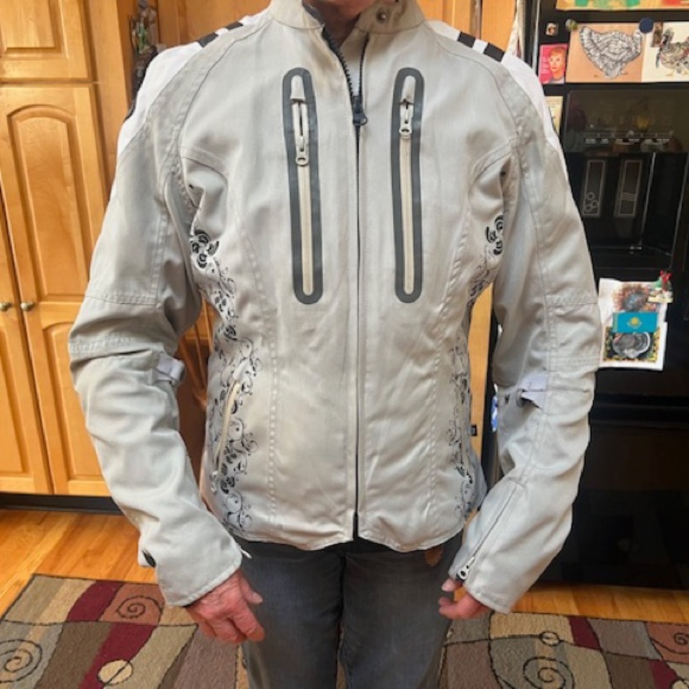 Women’s Joe Rocket Gray Motorcycle Jacket